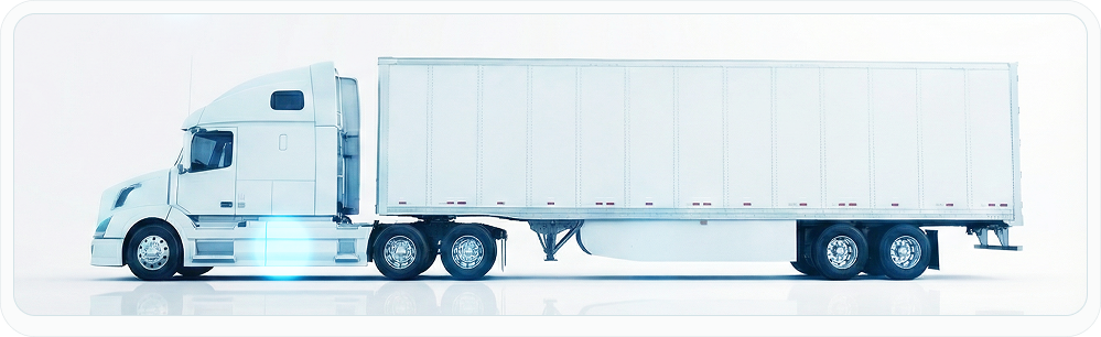 HDShips carrier truck with live tracking, carrier details, and risk alerts